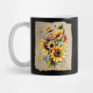 Bouquet of Sunflowers Mug